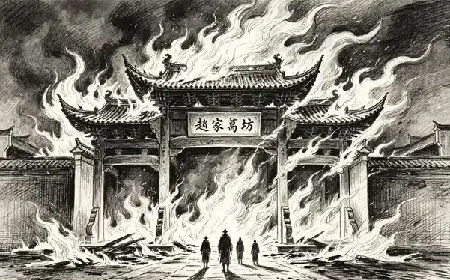 《趙家葛坊》第十六章 惡霸土匪滅葛坊 女杰死義護(hù)秘方